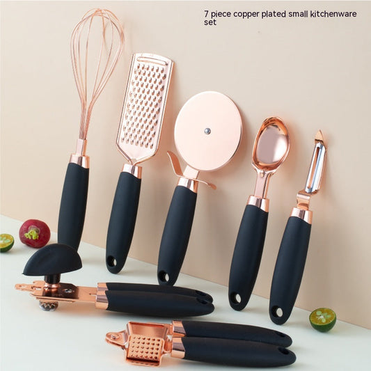 7PCS Kitchen Tool Set Stainless Steel – Peeler & Utensil Set