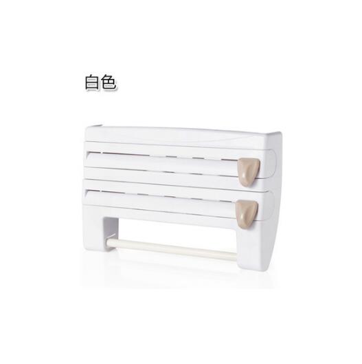 4-in-1 Kitchen Roll Holder Wall Mount – Foil, Cling Film & Paper Towel Dispenser
