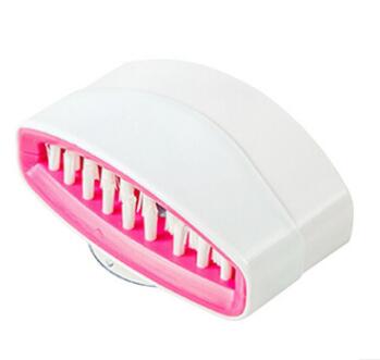 Suction Cup Kitchen Cleaning Brush – Knife, Fork & Vegetable Scrubber