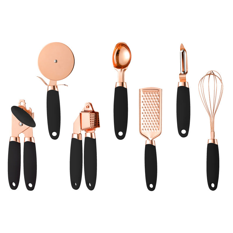 7PCS Kitchen Tool Set Stainless Steel – Peeler & Utensil Set
