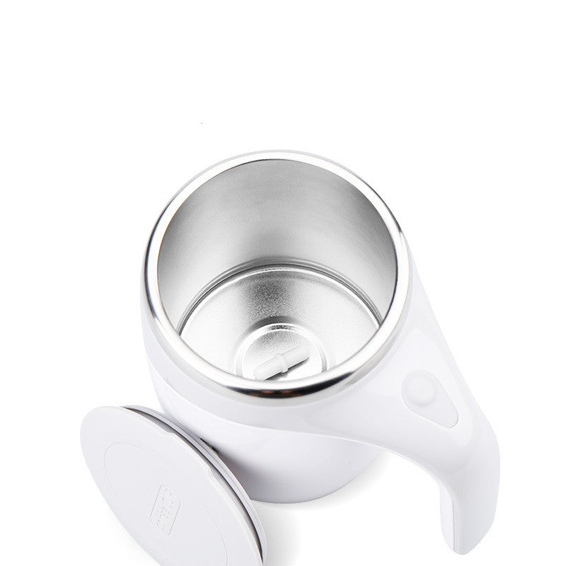 Automatic Self-Stirring Mug – Rechargeable Electric Mixing Cup (300–400ml)