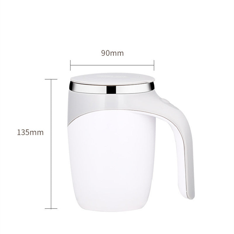 Automatic Self-Stirring Mug – Rechargeable Electric Mixing Cup (300–400ml)