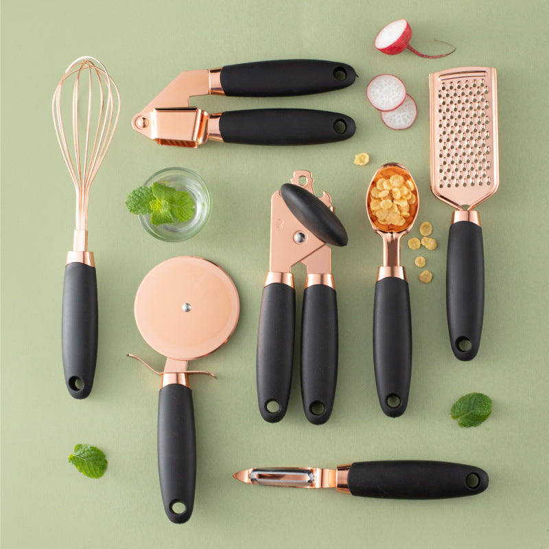 7PCS Kitchen Tool Set Stainless Steel – Peeler & Utensil Set