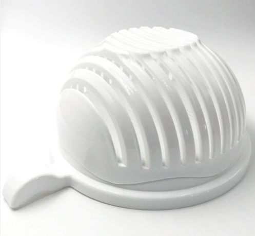 Salad Cutter Bowl – Multi-Function Fruit & Vegetable Slicer with Drain Basket