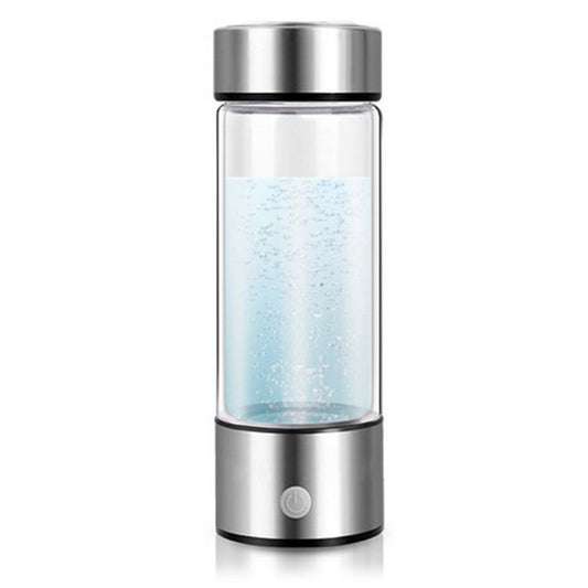 Hydrogen Water Generator Bottle – USB Rechargeable Electrolysis Cup 420ml