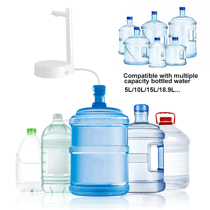 USB Rechargeable Water Bottle Dispenser – Automatic Electric Pump for Gallon Bottles