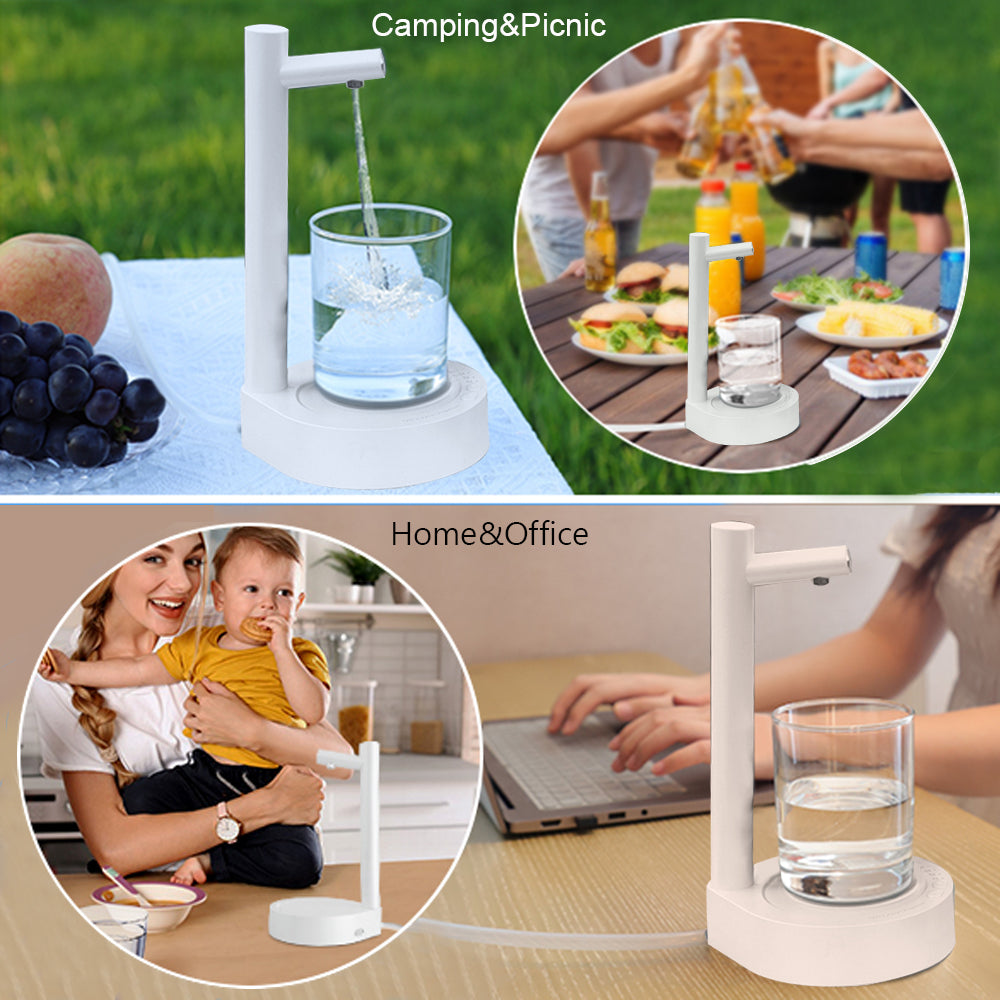 USB Rechargeable Water Bottle Dispenser – Automatic Electric Pump for Gallon Bottles